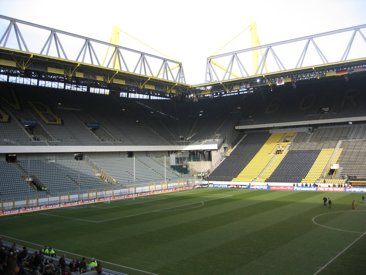 Leeres Westfalenstadion